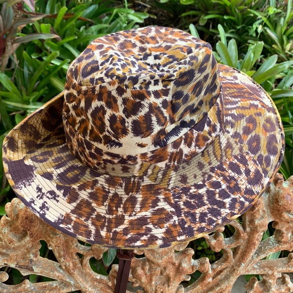 Accessories - Animal Print Safari Hat
